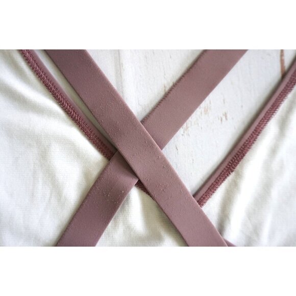 Fashion Nova Womens Mauve One-Piece Swimsuit - Size M - Picture 9 of 9